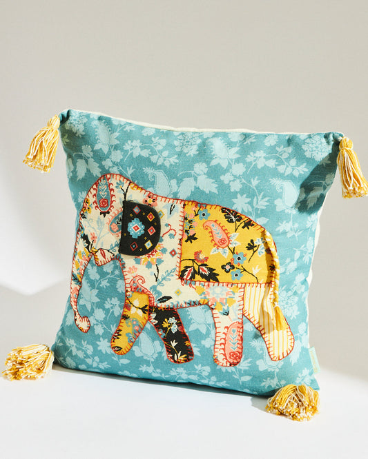 Pixel Paisley Ele 16" Cushion Cover