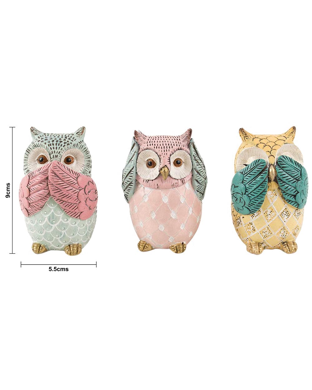 Wise Owls Decor Set