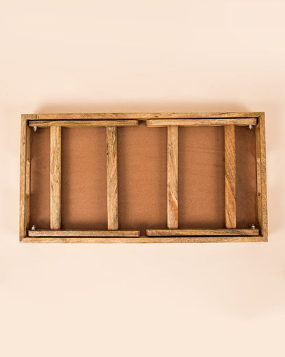 Take the Scenic Route Black Foldable Breakfast Tray