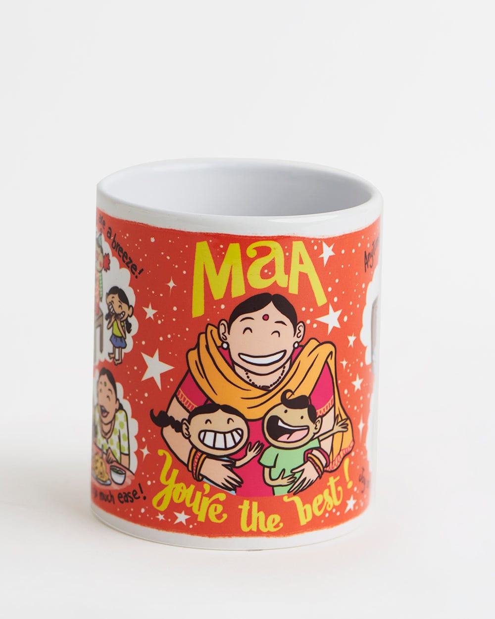 Maa' You're the best! Mug-Coral
