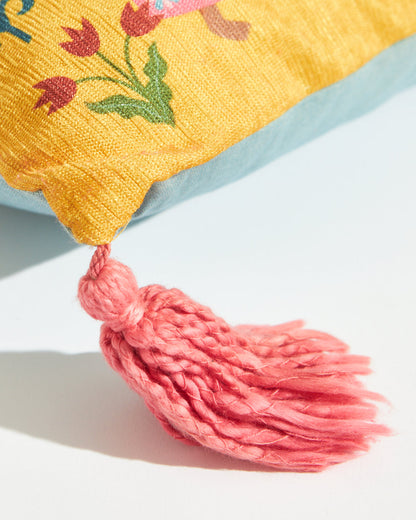 Marigold Lady Troupe Cushion Cover 12"x20"