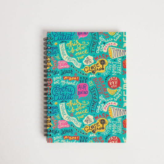 Things Indian Say Spiral Notebook