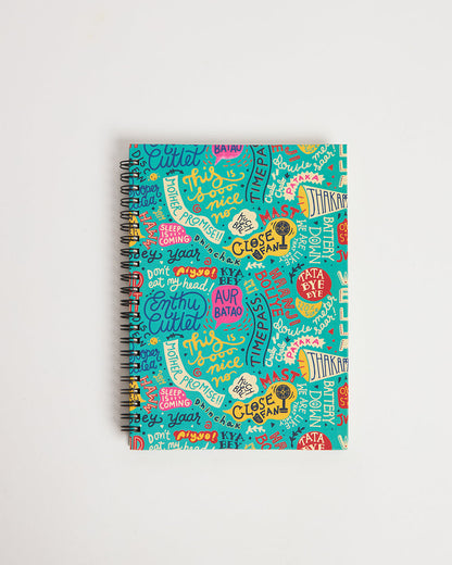 Things Indian Say Spiral Notebook
