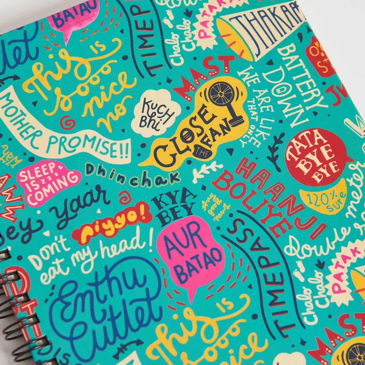 Things Indian Say Spiral Notebook