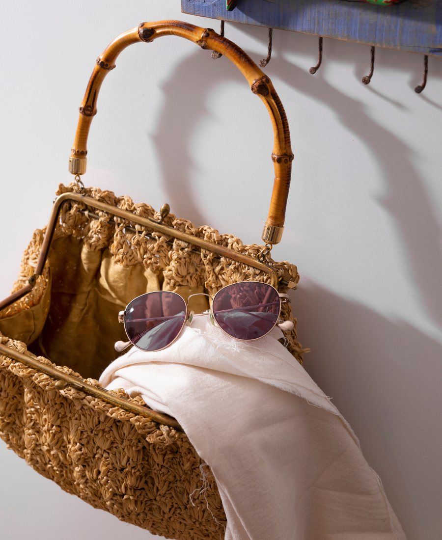 Bamboo basket demo product
